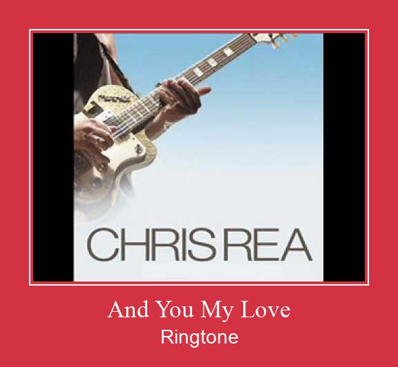 And You My Love ดาวน์โหลดริงโทนฟรี