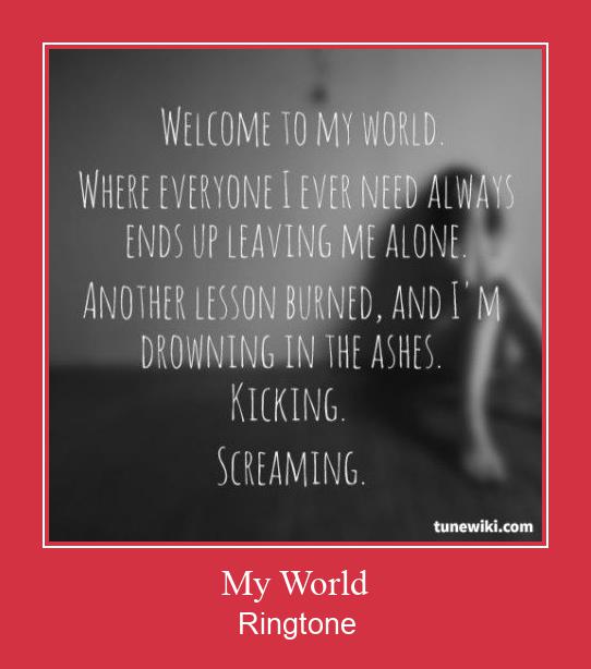 My World Suoneria Download gratuito.