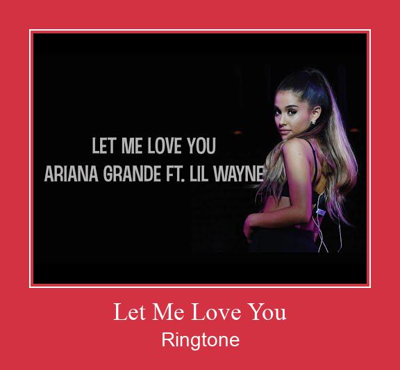 Let Me Love You צלצול הורד חינם