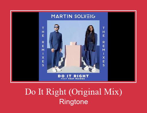 Do It Right (Original Mix) Suoneria Download gratuito.