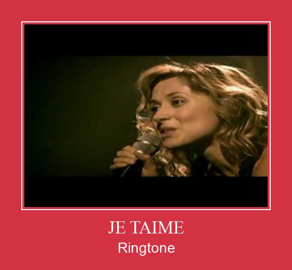 JE TAIME ดาวน์โหลดริงโทนฟรี