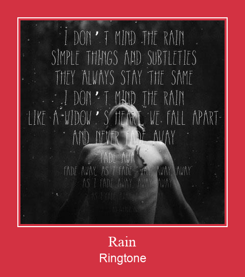 Rain Ringtone Muat turun percuma.