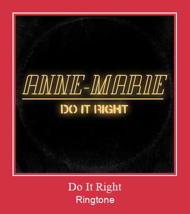 Do It Right Ringtone تنزيل مجاني