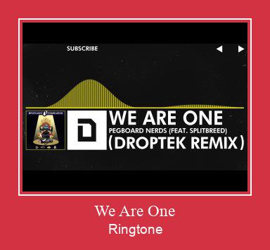 We Are One Ringtone Download Besplatno