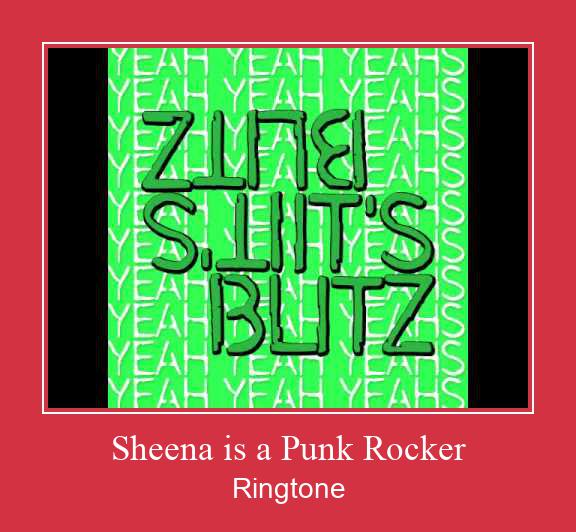 Sheena Is A Punk Rocker Vyzvánění ke stažení zdarma