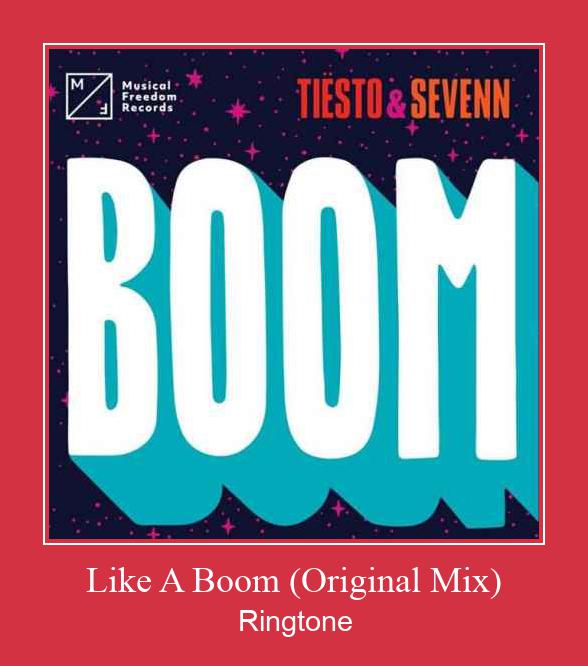 Like A Boom (Original Mix) Ringtone Download Proste.