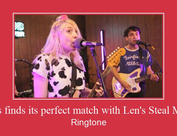 Charly Bliss Finds Its Perfect Match With Len's Steal My Sunshine Ringtone Завантажити безкоштовно