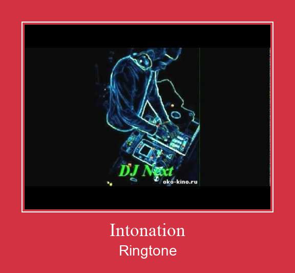 Intonation צלצול הורד חינם