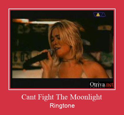 Cant Fight The Moonlight  ringtone دانلود رایگان