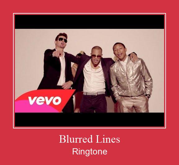 Blurred Lines ரிங்டோன் பதிவிறக்க இலவச