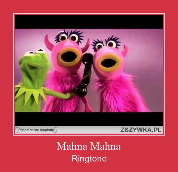 Mahna Mahna Ringtone download gratis