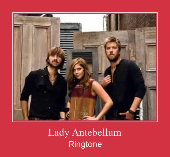 Lady Antebellum צלצול הורד חינם