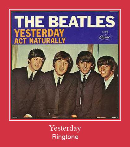 Yesterday Ringtone download gratis