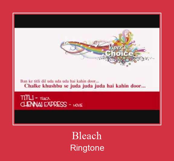 Bleach Ringtone Download pulsuz