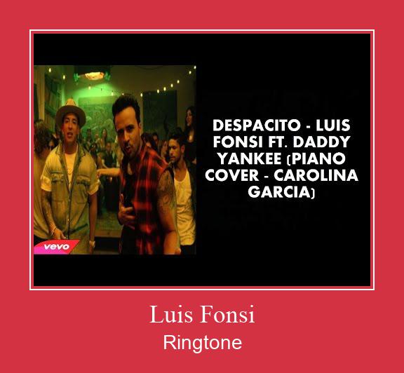 Luis Fonsi ดาวน์โหลดริงโทนฟรี Luis Fonsi ดาวน์โหลดริงโทนฟรี