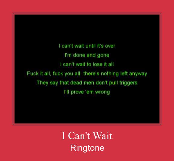 I Can't Wait Nada Dering Unduh gratis I Can't Wait Nada Dering Unduh gratis