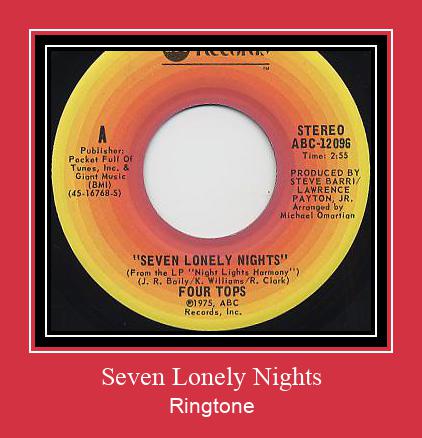 Seven Lonely Nights Ringtone atsisiųsti nemokamai Seven Lonely Nights Ringtone atsisiųsti nemokamai