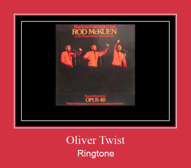 Oliver Twist Tono de llamada gratis Oliver Twist Tono de llamada gratis