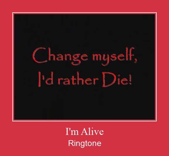 I'm Alive Zvana signāls lejupielādēt bezmaksas I'm Alive Zvana signāls lejupielādēt bezmaksas
